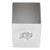 Pencil Cup Holder Multiple Uses Stainless Steel Desktop Stationery Organizer for Cosmetic Brush Silver