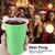 Beer Pong Set Beer Pong Drinking Game Set Beer Pong Cups-25 Cups(Green)