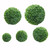 Green Plastic Plant Ball Decoration Home Outdoor Wedding Party Decoration Plants Grass Ball