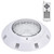 Waterproof LED Swimming Pool Light WallMounted RGB 18 Key Remote Control Underwater Light AC12V(18W 1800LM )