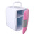 4L Mini Fridge Cooling Warming Low Noise Single Door Portable Small Refrigerator for Car Use  110‑240V