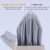 Floor Scrub Brush with Detachable Long Handle 120° Rotating Shower Floor Scrubber Household Cleaning Brush for Bathroom Kitchen