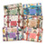 60 Sheets Scrapbooking Paper Vintage Decorative Retro Journaling Paper for Writing Drawing Travel Journal Art Craft