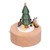 Wooden Music Box Christmas Tree Deer Cart Music Box Classic Mechanical Wooden Crafts Toys Home Decoration for Birthday