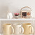 Foldable Desktop Storage Rack Stackable Expandable Plastic Storage Rack Home Closet Organizer Storage Shelf