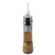 Leather Stitching Craft Tools Kit Automatic Lock Sewing Awl Wrench 2 Needles Black Thread