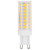 G9 Lamp Bulb 1000LM 102LED Ceramic Dimmable Corn Bulb for Home Chandelier Ceiling Light110V 10W Cold White