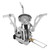 Portable Mini Stove Foldable Outdoor Survival Integrated Furnace Burners for BBQ Camping Picnic