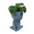 Luminous Face Planter Pot Head Flower Pot Cute Resin Succulent Planter Flowerpot with Drain Hole for House Office Decor