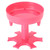6 Shot Glass Dispenser Pourer Holder Rotating Red Wine Rack Drinkware for Home Party BarA Type Rose Red