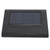 Car Air Purifier Cordless Solar Powered Automatic Portable Odor Removal Ozone Generator Car Air Cleaner Machine for Office Travel Grey