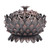Tibet Incense Burner Classic Elegant Lotus Ferroalloy Incense Furnace with Incense Stick Holder for Home Decoration