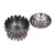 Tibet Incense Burner Classic Elegant Lotus Ferroalloy Incense Furnace with Incense Stick Holder for Home Decoration