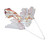 Unique Shaped Stained Glass Window Hanging Pendant Ornament Exquisite Elegant Garden Hanging Decor