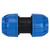 Water Pipe Connector Fittings PE Plastic Straight Pipe Connector Adapter 63mm to 63mm
