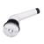 Electric Handheld Brush Adjustable Extension Handle Powerful Highly Efficient Labor Saving Electric Spin Scrubber for Bathroom Kitchen 9 Heads White