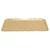 Hammered Tray Exquisite Odorless Stainless Steel Serving Tray for Living Room Bedroom Kitchen Bathroom 19.5x9.5cm Gold