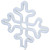 70in Neon Sign Romantic Christmas Snowflake Battery USB Powered LED Neon Light Decoration for Christmas Decoration 5V
