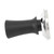 51mm Stainless Steel Coffee Tamper Flat Base Coffee Fine Powder Tamper with Balanced Spring Handle Black