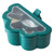 6 Grids Seasoning Box with Clear Lid Multifunctional Space Saving Handheld Seasoning Box with 6 Scoops for Kitchen