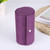 Portable 3 Layers Cylinder Shaped Jewelry Storage Box Organizer for Girls Women Gift Purple