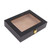 Cigar Humidors Box Transparent Window Cigar Humidor Mini Portable Cigar Box with Mechanical Hygrometer
