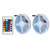 IP65 Waterproof RGB Strip Light Color Changing 600LED Light Dimmable for Outdoor Decor