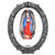 Magnetic Floating Relicious Virgin Mary Ornament Home Office Decor Gift Colorful