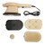 Electric Handheld Massager with 3 Massage Heads Heating Iron Shape Percussion Body Massager for Back Arm Leg Waist Butt EU Plug 220V