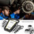 6Pcs Flexible Head Multi functional Ratchet Conination Spanner Wrench 8-17mm Repair Tools Set