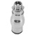 304 Stainless Steel Frothy Nozzle Water Fountain Frothy Sprayer Nozzle for Landscape Pool Patio G1in 10‑126kpa