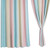 Double Layer Hollow living Room Dedroom Polyester Window Shading Drape Curtain DecorationLight Blue