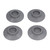 4Pcs Vacuum Suction Cup Design Washing Machine Feet Pad Non Slip Anti Vibration Noise Reduction Pad