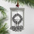Pewter Christmas Tree Metal Pendant DIY Craft Hanging Decoration for Xmas Tree Home Party