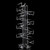 Metal Coffee Capsule Holder 30 Pods Storage Rack Spiral Rotating Stand Display Shelf Organizer