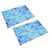 2Set 3D Bathtub Sticker Waterproof Antislip Bath Tub Sticker Self Adhesive PVC Tile Decal for Swimming Pool