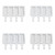 Silicone Ice Cream Mold, 4 Cell Ice Lolly Mold DIY Ice Cream Maker for Frozen Dessert Popsicle