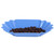 Food Grade PP Plastic Coffee Beans Sample Tray Display Dish Plate Container Home Kitchen AccessoriesLight Blue