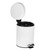 5L Stainless Steel Step Trash Can Garbage Container Bin with Lid for Bathroom Kitchen