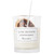 Portable Glass Candle Jar with Decor Aromatherapy Scented Canned Candle Home Decoration