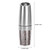 Electric Pepper Grinder,Gravity Electric Salt And Pepper Mill Grinder,Stainless Steel Automatic Pepper Mill,Battery-Operated With Adjustable Coarseness,Blue LED Light,One Hand Operated