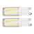 2 PCS G9 LED Light Bulb with Bi Pin Base Lamp Bulb for Indoor Ceiling Pendant Lamp 3W 45LEDs 6000K