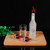 Hot Hard Plastic Liquor Pourer Flow Wine Bottle Pour Spout Dispenser for Bar Clubs Red