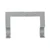 2 Pcs Curtain Rod Bracket Steel 20lb Load Bearing Easy Installation Single Curtain Rod Hooks for Home Office Silver
