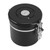 1.2L Coffee Canister Stainless Steel Sealing Storage Jar Food Storage Container for Home Use Black