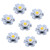 25Pcs 5V LED Chips 200LM 1W High Power LED Lamp Beads for DIY Lighting FixturesWarm White 3000‑3200K