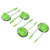4pcs Plastic Bag Holder Rack Hands Free Freezer Bags Holder Stand with Non Slip Base for Kitchen