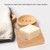 Wooden Soap Box, Bamboo Soap Dish, Soap Tray, Mold Proof Drain Health Bamboo Box(Square)