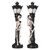 Halloween Skull Lamp Miniature Vintage Skeleton Street Light Home Halloween Party Decorations