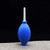 Dust Ball Air Blower Eco Friendly Durable TPR Portable Strong Airflow Good Elasticity Bulb Blower for Dust Particle Sky Blue
